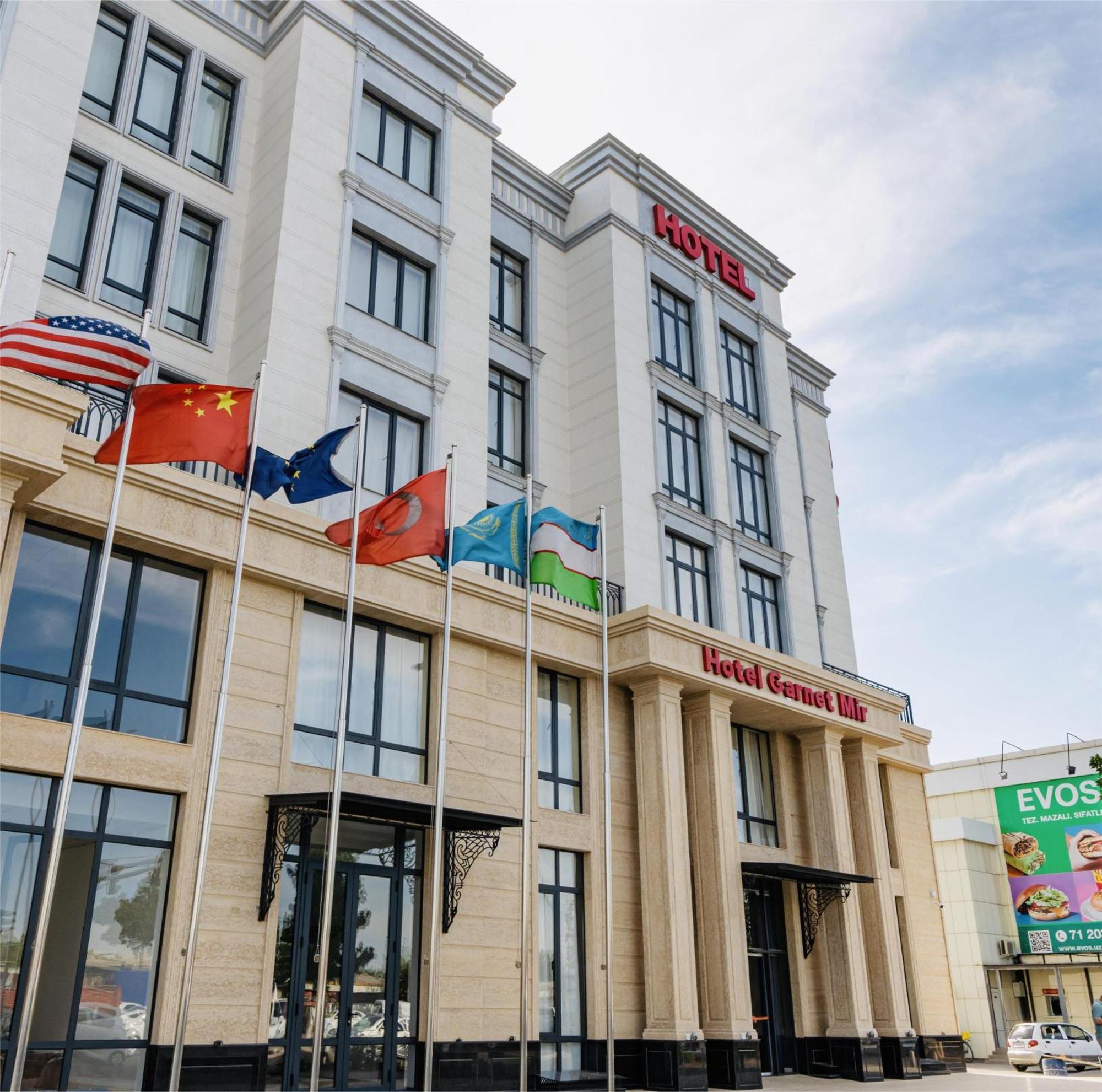 Garnet Mir Hotel Tasjkent Buitenkant foto