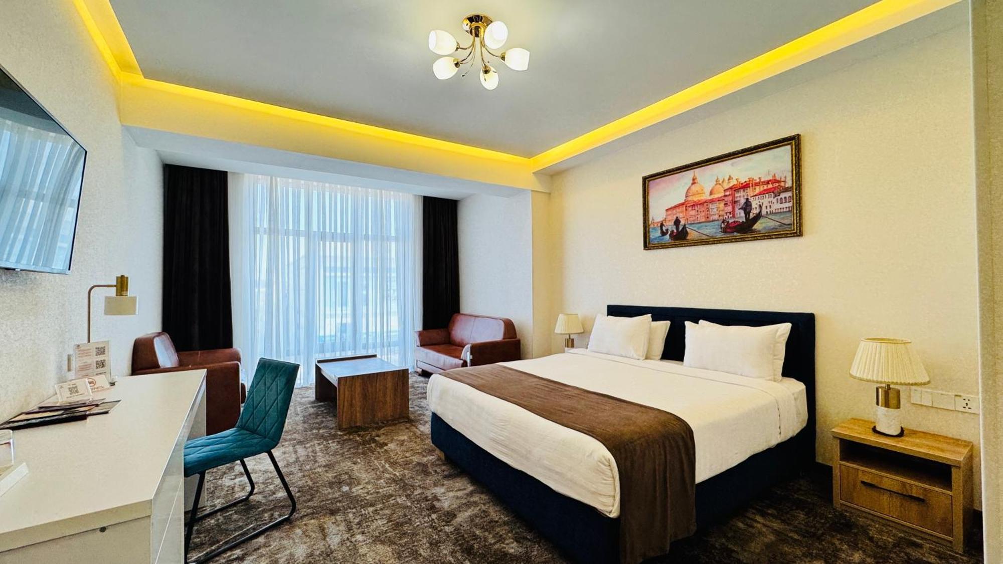 Garnet Mir Hotel Tasjkent Buitenkant foto